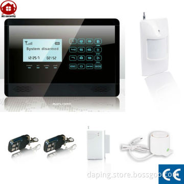 hot selling,GSM Home security Alarm with Keytouch